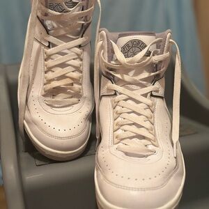 Air Jordan 2 Retro “White Cement” 
Size 11 (men’s)  pre-owned